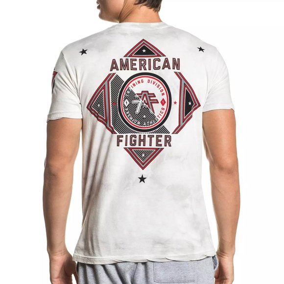 AMERICAN FIGHTER GARDNER Men's T-Shirt S/S Biker M - Picture 8 of 10